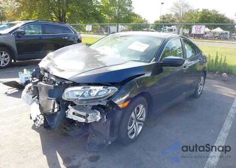 2017 Honda Civic Lx из США, поврежденный, VIN 2HGFC2F55HH558242